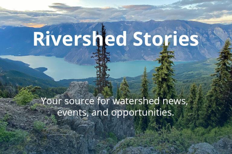 Scenic view of Seton Lake near Lillooet, BC
